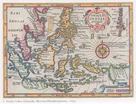 Plate 2 Insulae Indiae Orientalis, Mercator/Hondius/Janson, c. 1635