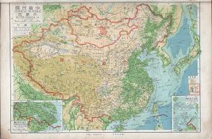 1947年发布的中华民国地图 点小图看大图