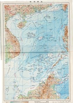 1987年南海诸岛图